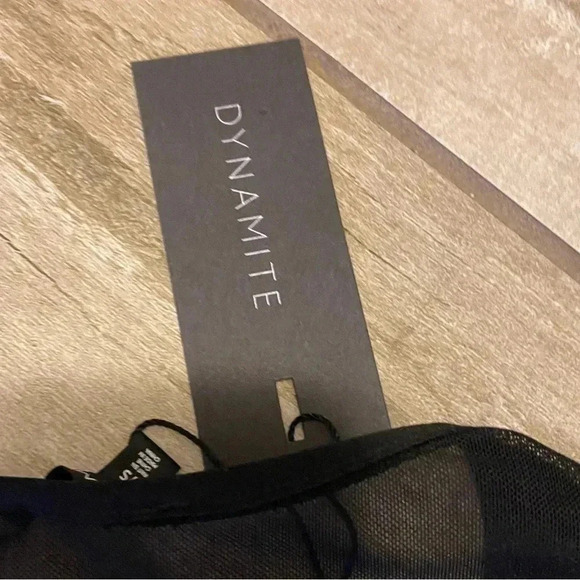 NwT - black body suit  - Size Small - Dynamite - Picture 3 of 6